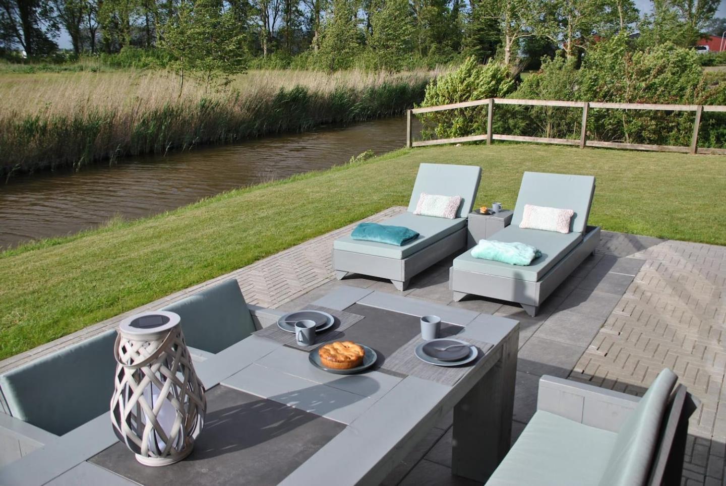 Prachtige Vakantievilla Burdaard Birdaard 外观 照片